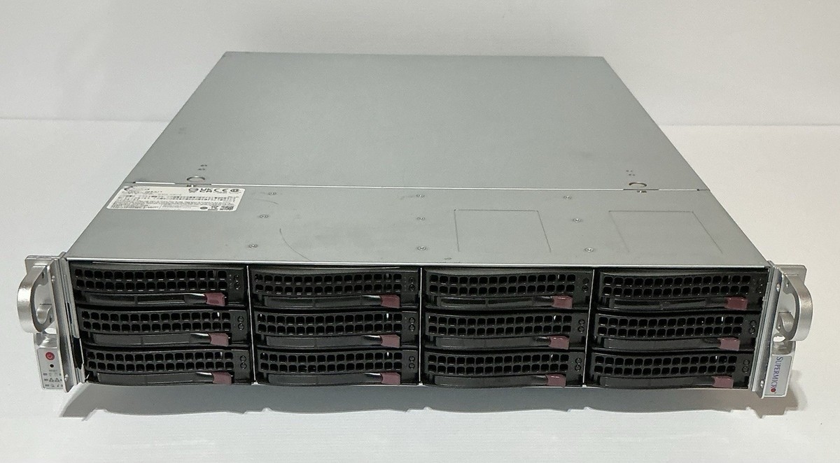 Supermicro CSE-826 2U 12-bay server